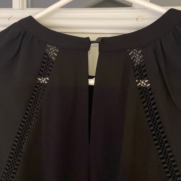 RW&Co long sleeve, black blouse, size small - Picture 7 of 11